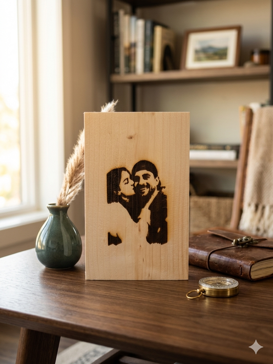 Tu foto en madera personalizada