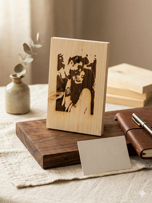 Tu foto en madera personalizada
